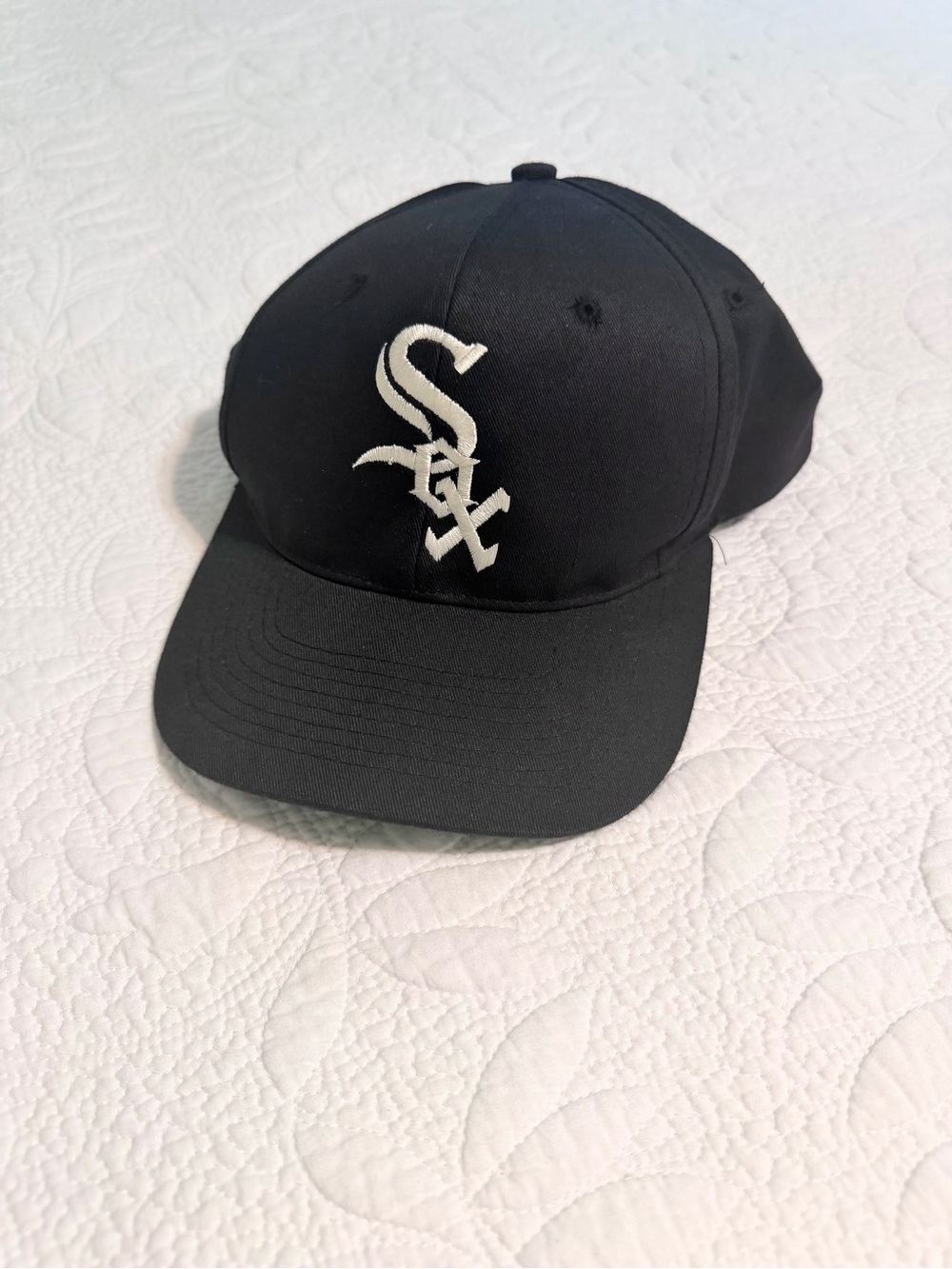 Vintage Early 90s Chicago White Sox SnapBack Hat MLB Baseball Cap Logo